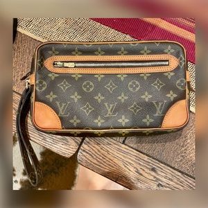 Louis Vuitton Marly Dragonne GM with February 1988 date code